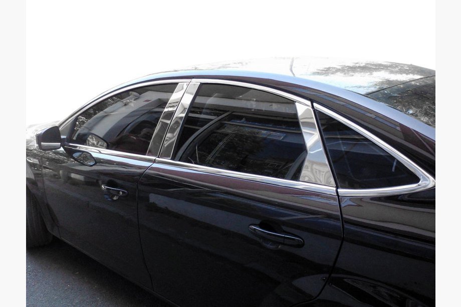 Ford Mondeo 2008–2014 Ovipilarien listat (ruostumaton teräs) Image
