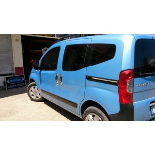 Liukuoven alalista (2 kpl, ruostumatonta terästä) Fiat Fiorino/Qubo 2008–2024 kuva 2