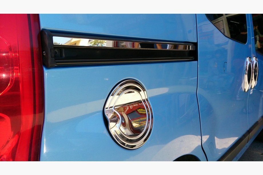 Fiat Fiorino/Qubo 2008–2024 Tankkausluukun suojalista (ruostumaton teräs) Kuva 5
