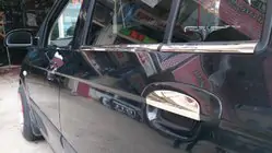 Hyundai Getz 2002– Kromiset ovenkahvan suojakuoret (4 kpl) Carmos - turkkilainen teräs kuva 2