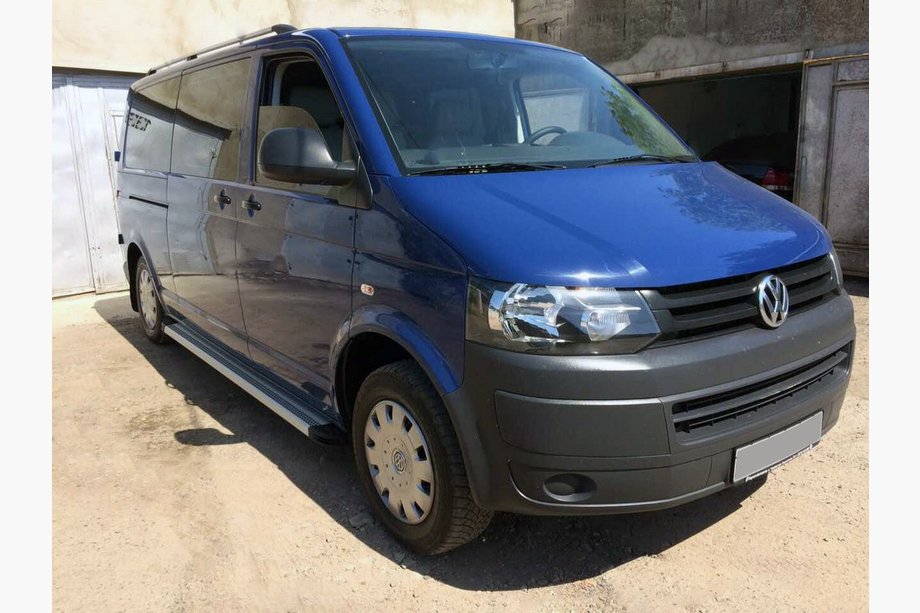 Volkswagen T6 2015–2024 Maya V2 sivuportaat (2 kpl, alumiini) Image
