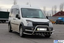 Ford Connect 2010–2013 Kaksiputkinen keulaputki WT003-Plus-2 (ruostumaton teräs) kuva 3