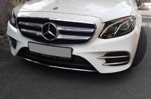 Mercedes E-class W213 2016–2023 Etupuskurin sivulistat 2016-2019 (ruostumaton teräs) kuva 2