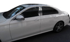 Mercedes E-class W213 2016–2023 Pilarilistat (ruostumaton teräs) kuva 4