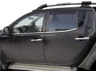 Mitsubishi L200 2006–2015 Ikkunankehyslistat (4 kpl, ruostumaton teräs) Carmos - turkkilainen teräs kuva 1