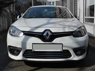 Renault Fluence 2009–2016 Puskurin säleikön listat (2013↗, ruostumaton teräs) Carmos - turkkilainen teräs kuva 1