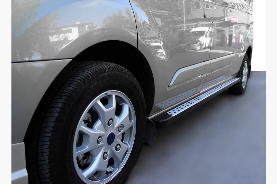 Ford Custom 2013–2022 DOT-Line sivuastinlaudat (2 kpl, alumiini) Image