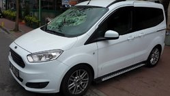 Ford Connect 2014–2021 DOT-Line sivuastinlaudat (2 kpl, alumiini) kuva 4
