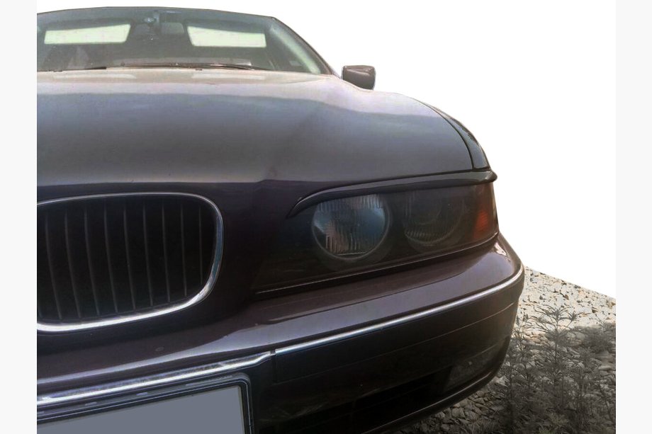 BMW 5-sarja E39 1996–2003 Ajovaloluomet (2 kpl, musta) Image