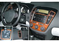 Kia Ceed 2007–2012 Kojelaudan suojapaneelit (Meric) Alumiini kuva 6