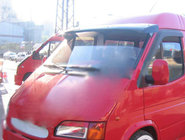 Ford Transit 1991–2000 Tuulilasin visiiri (kiiltomusta, 5 mm) kuva 2