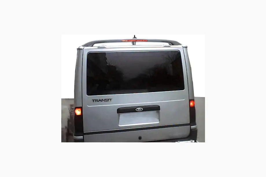 Ford Transit 2000–2014 Isikli kattospoileri, matala katto (maalattava) Image
