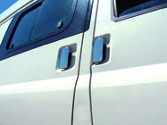 Ford Transit 2000–2014 Ovenkahvojen suojakuoret (ruostumaton teräs) 4 ovea, OmsaLine – italialaista ruostumatonta terasta kuva 1