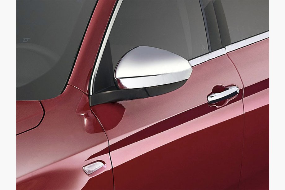 Fiat Tipo 2016– Kromatut peilinkuoret (2 kpl, muovi) Image