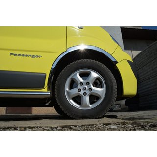 Pyöränkaarilistat (4 kpl, ruostumatonta terästä) Renault Trafic 2001–2015 kuva 1