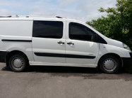 Citroen Jumpy 2007–2017 Sivusuojaputket (2 kpl, ruostumaton teräs) Ø60, lyhyt akseliväli kuva 1