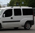 Fiat Doblo I 2001–2005 Kromatut kattokaiteet Muoviset jalat kuva 6