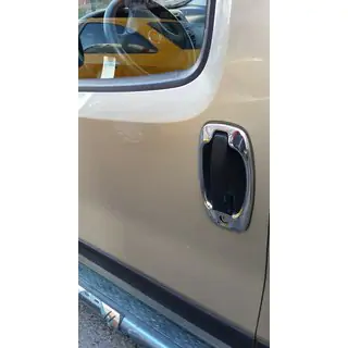 Ovenkahvojen kehyslistat (4 kpl, ruostumaton teräs) Fiat Doblo II 2010–2022 kuva 3