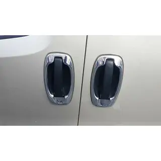 Ovenkahvojen kehyslistat (4 kpl, ruostumaton teräs) Fiat Doblo II 2010–2022 kuva 1