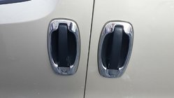 Fiat Doblo II 2010–2022 Ovenkahvojen kehyslistat (4 kpl, ruostumaton teräs) OmsaLine – italialainen ruostumaton teräs kuva 1