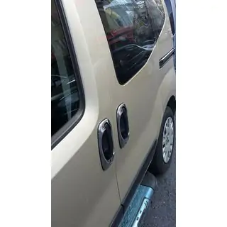 Ovenkahvojen kehyslistat (4 kpl, ruostumaton teräs) Fiat Doblo II 2010–2022 kuva 4