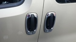 Fiat Doblo II 2010–2022 Ovenkahvojen kehyslistat (4 kpl, ruostumaton teräs) OmsaLine – italialainen ruostumaton teräs kuva 5