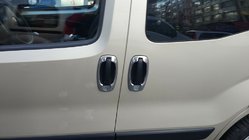 Fiat Doblo II 2010–2022 Ovenkahvojen kehyslistat (4 kpl, ruostumaton teräs) OmsaLine – italialainen ruostumaton teräs kuva 7
