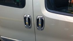 Citroen Nemo 2007–2017 Kromiset ovenkahvan suojat ja kehykset (8 kpl, RST) Carmos - turkkilainen teräs kuva 4