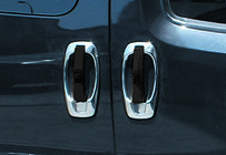 Fiat Doblo II 2010–2022 Ovenkahvojen kehyslistat (4 kpl, ruostumaton teräs) OmsaLine – italialainen ruostumaton teräs kuva 2