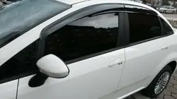 Fiat Linea 2006–2018 Ikkunatuuliohjaimet (4 kpl, Sunplex Sport) kuva 2