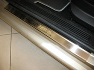 Fiat Linea 2006–2018 Natanika Premium -kynnyslistat (2 kpl, ruostumaton teräs) kuva 1