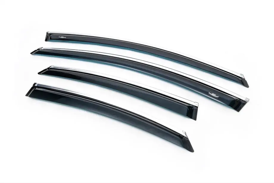 Ford Mondeo 2008–2014 Tuuliohjaimet kromilistalla SD (4 kpl, HIC) Image