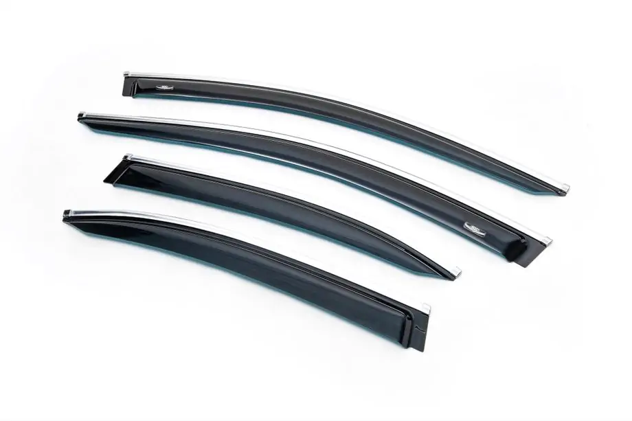 Mercedes C-class W205 2014–2021 Tuuliohjaimet kromilistalla SD (4 kpl, HIC) Image