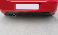 Volkswagen Golf 7/E-Golf 2012–2020 Taka-diffuusorin koristeosa (ABS, musta) kuva 1