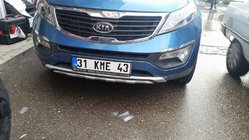 Kia Sportage 2010–2015 Etupuskurin lip-spoileri Niken V1 (muovi) kuva 4