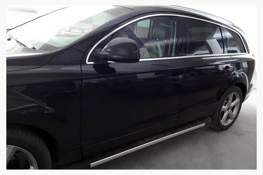 Audi Q7 2005–2015 Duru sivuportaat (2 kpl, alumiini) Image