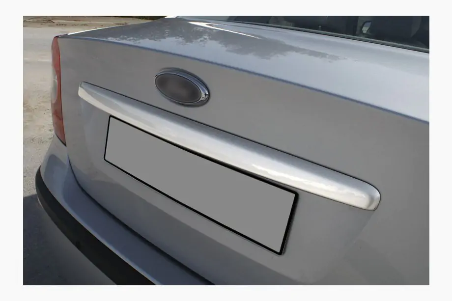 Ford Focus II 2005–2008 Takaluukun kannen koristelista (sedan, ruostumaton teräs) Image