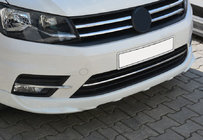 Volkswagen Caddy 2015–2020 Puskurin suojalistat (3 kpl, ruostumaton teräs) kuva 1