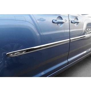 Kromilistojen suojakuoret (lyhyt akseliväli, 4 kpl, ruostumaton teräs) Volkswagen Caddy 2015–2020 kuva 1
