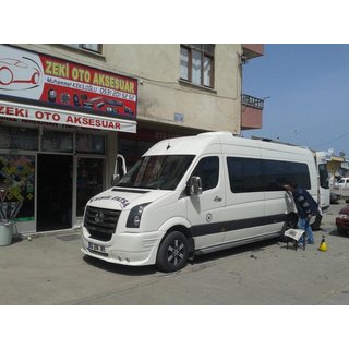 Etupuskurin lisäosa 4 ajovalolle 2006-2011 (maalattava) Volkswagen Crafter 2006–2016 kuva 3