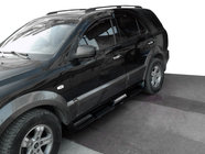 Kia Sportage 2004–2010 Muoviset sivuastinlaudat S002 (muovi) Harmaa kuva 1