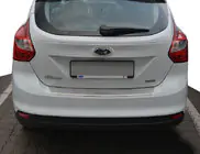 Ford Focus III 2011–2017 Takapuskurin suojalista taivutuksella Натаніка (ruostumaton teräs) kuva 1