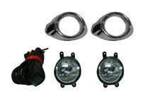 Ford Focus III 2011–2017 Halogeeniset sumuvalot (2011-2015) Kromirengas kuva 1