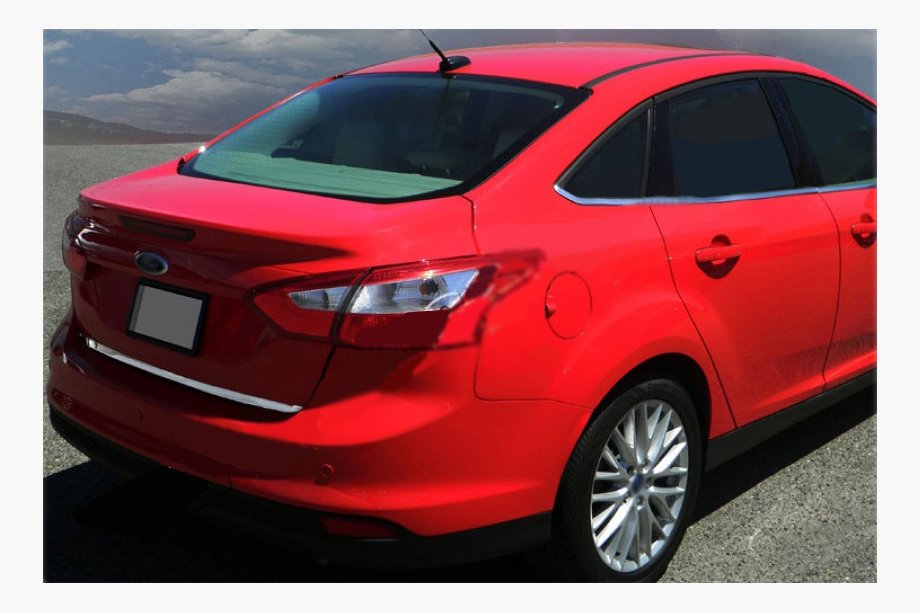 Ford Focus III 2011–2017 Takaluukun reunalista 2011-2014 (sedan, ruostumaton teräs) Image