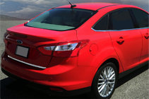 Ford Focus III 2011–2017 Takaluukun reunalista 2011-2014 (sedan, ruostumaton teräs) kuva 1