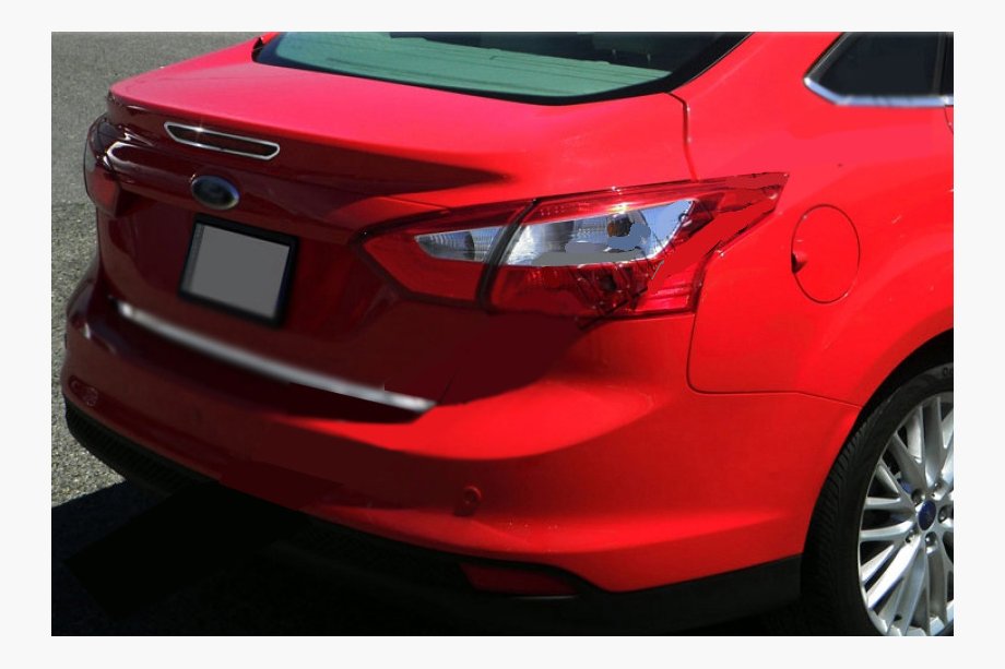 Ford Focus III 2011–2017 Takajarruvalon kehys (ruostumaton teräs) Image
