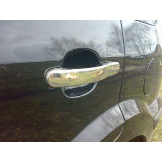 Ovenkahvan suojakuoret (4 kpl, ruostumaton teräs) Ford Fusion 2002–2012 kuva 4