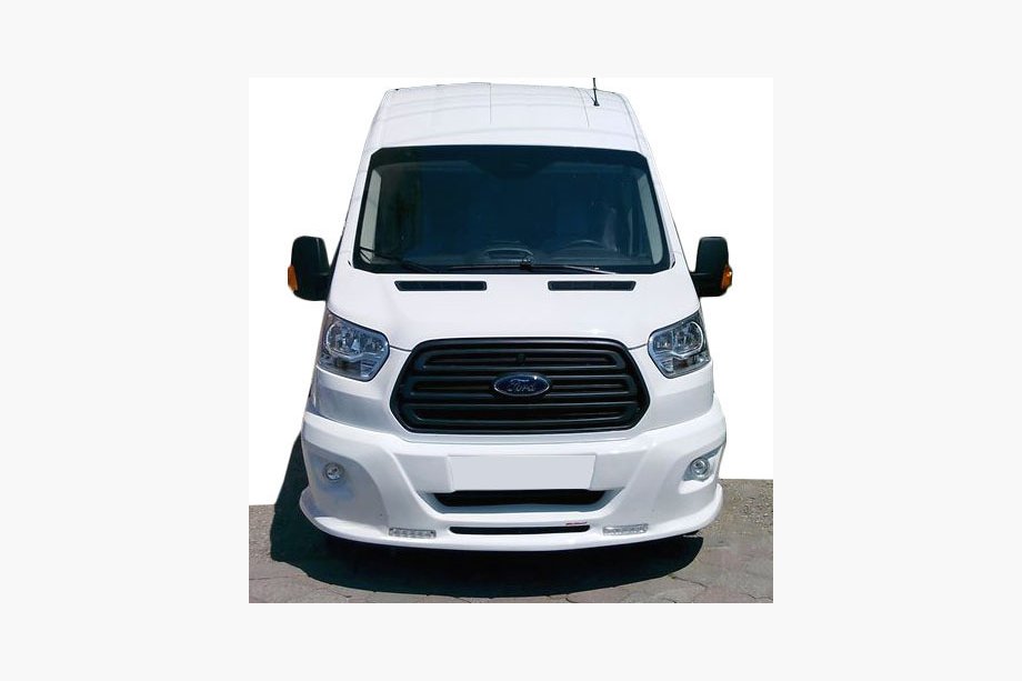 Ford Transit 2014– Etupuskurin spoilerilippa LED (2014-2019, maalattava) Image