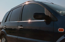 Ford Fusion 2002–2012 Ulkoiset ikkunalistat (4 kpl, ruostumaton teräs) OmsaLine – italialainen ruostumaton teräs kuva 1