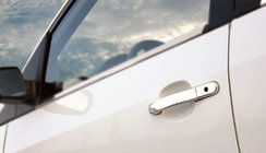 Ford Fusion 2002–2012 Ovenkahvan suojakuoret (4 kpl, ruostumaton teräs) OmsaLine – italialainen ruostumaton teräs kuva 1